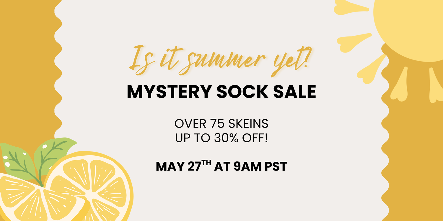 Is It Summer Yet? Mystery Sock Sale!
